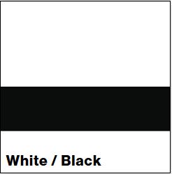 White/Black LaserLights  1/32IN x 12IN x 24IN (10-Pack) - Rowmark LaserLights